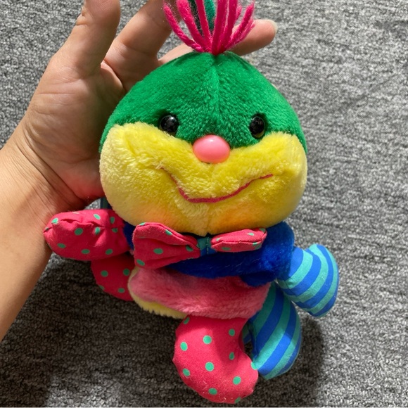 Vintage Kids II Musical Plush Caterpillar Baby Crib Pull Toy Little Rascals Tone - Picture 3 of 16